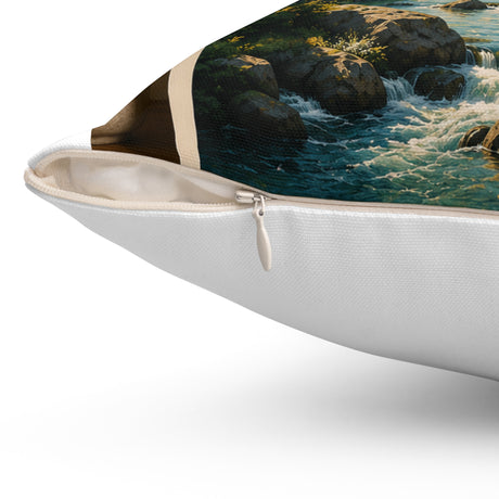 Custom Photo Throw Pillow — Upload Your Own Photo