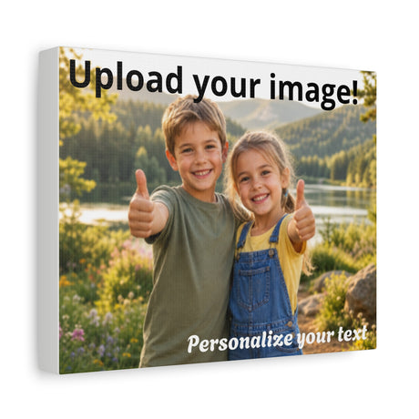 Personalized Stretched Canvas Print — Matte 1.25"