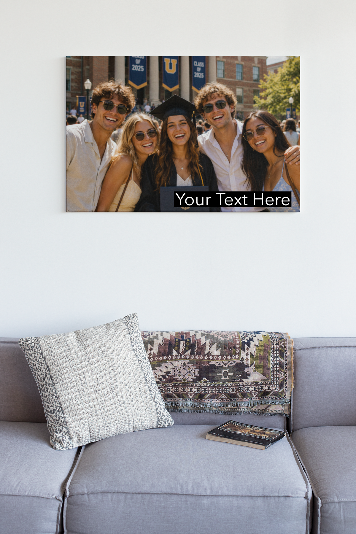 Personalized Stretched Canvas Print — Matte 1.25"