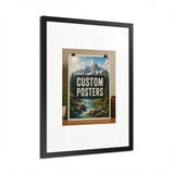 Custom Framed Photo Poster — Personalized Multi-Color Framed Print, Upload Your Own Photo