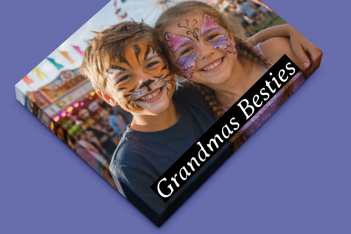 Personalized Stretched Canvas Print — Matte 1.25"